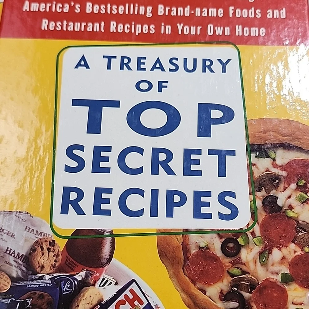 A Treasury of Top Secret‎ Recipes Hardback